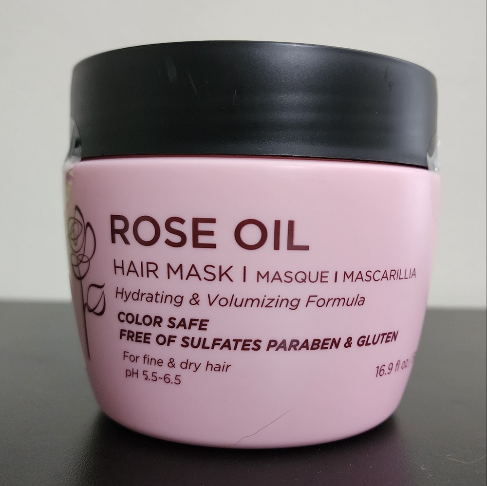 New Luseta Rose Oil Hydrating Hair Mask
